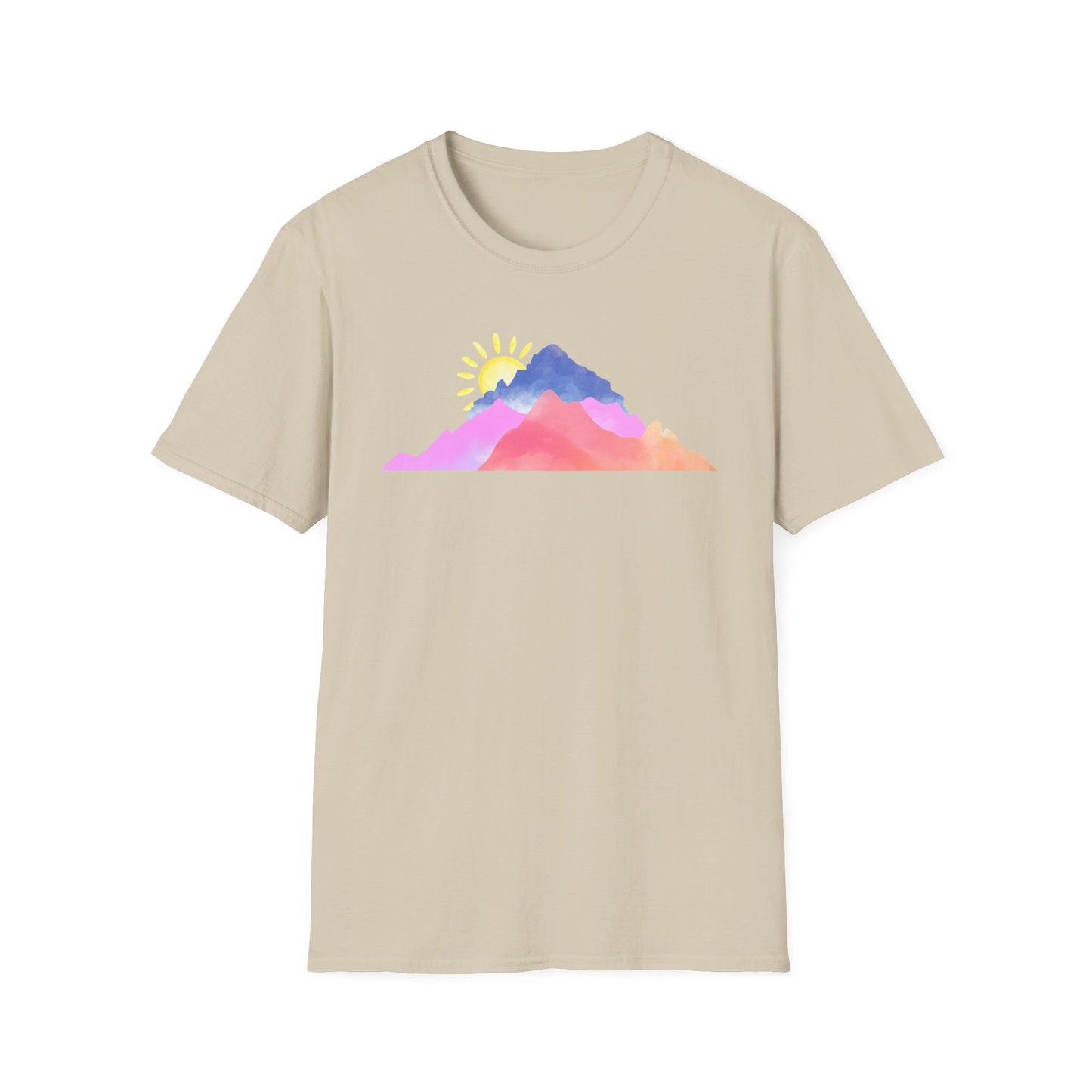Watercolor Mountain Range T-Shirt