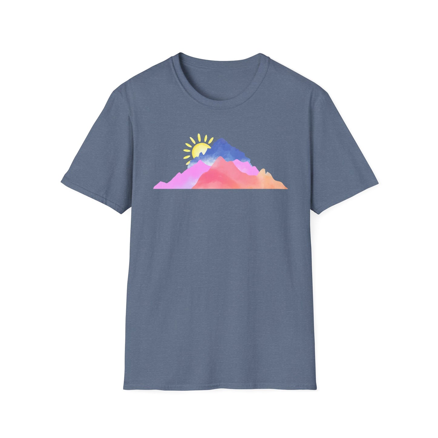 Watercolor Mountain Range T-Shirt