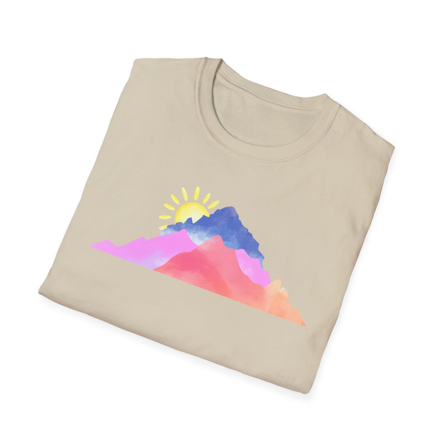 Watercolor Mountain Range T-Shirt