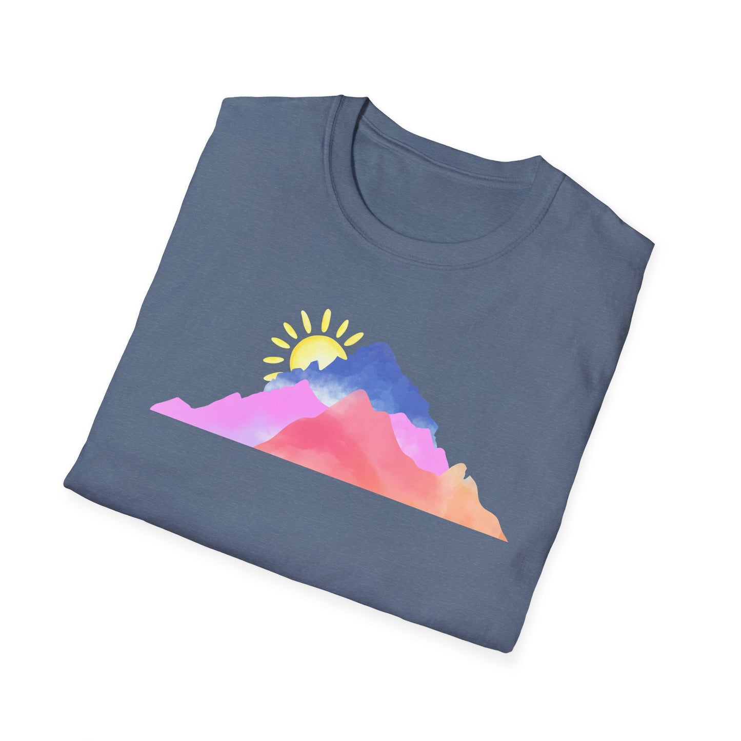 Watercolor Mountain Range T-Shirt
