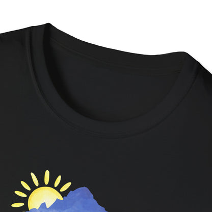 Watercolor Mountain Range T-Shirt
