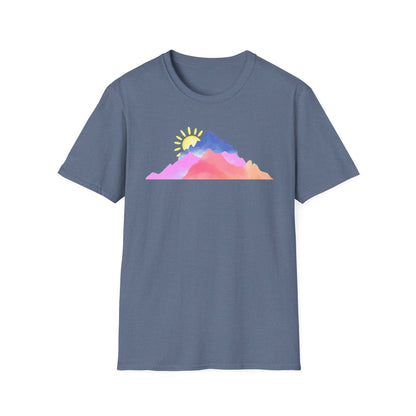 Watercolor Mountain Range T-Shirt