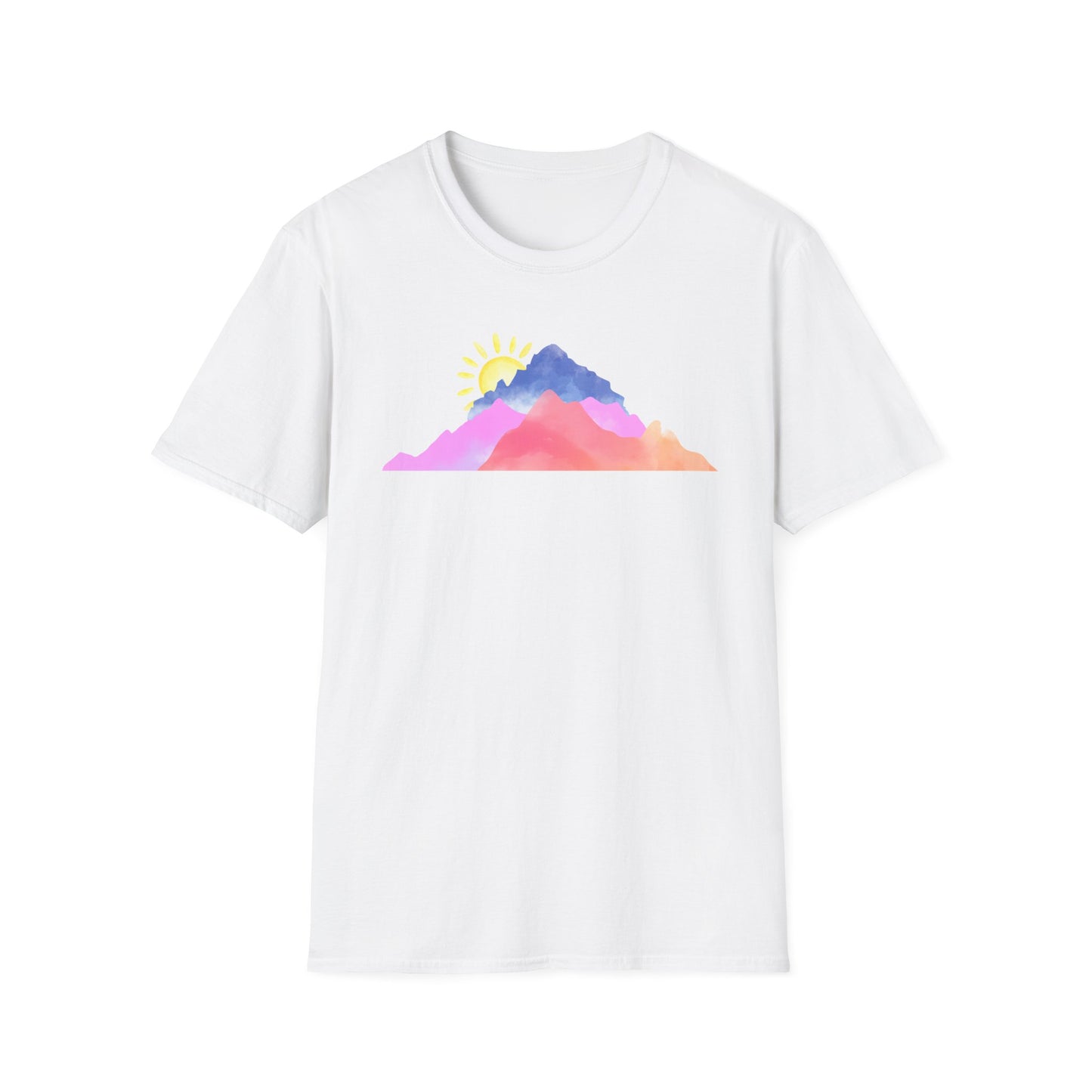 Watercolor Mountain Range T-Shirt