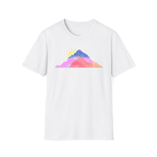 Watercolor Mountain Range T-Shirt