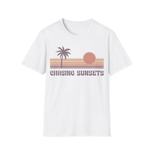 Pastel Vintage Chasing Sunset T-Shirt