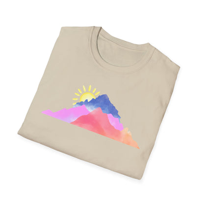 Watercolor Mountain Range T-Shirt