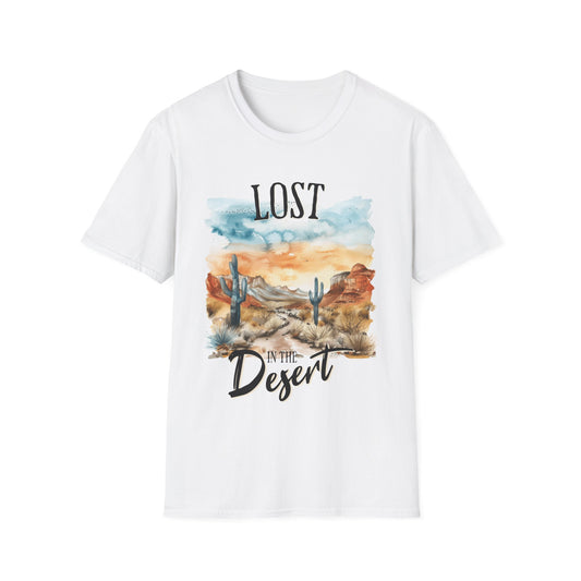Lost In The Desert Watercolor T-Shirt