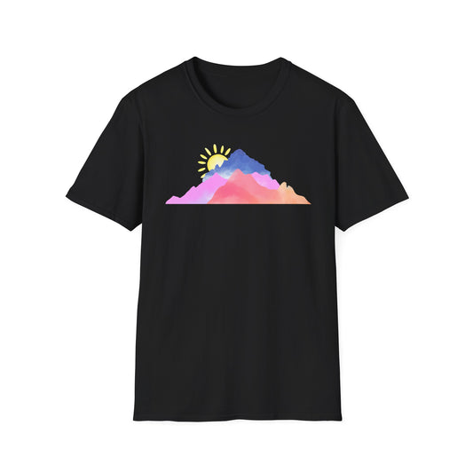 Watercolor Mountain Range T-Shirt